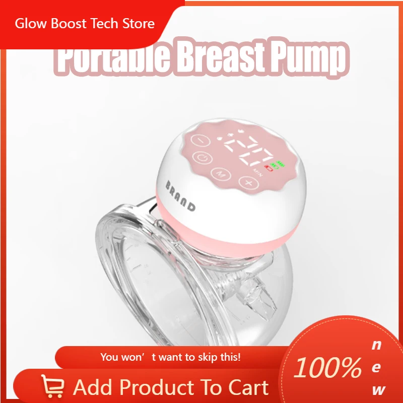 NYWearable Electric Breast Pump Hand Free Fully Automatic Integrated High Suction Invisible Ultra Quiet Milking Machine
NYWearable Electric Breast Pump Hand Free Fully Automatic Integrated High Suction Invisible Ultra Quiet Milking Machine