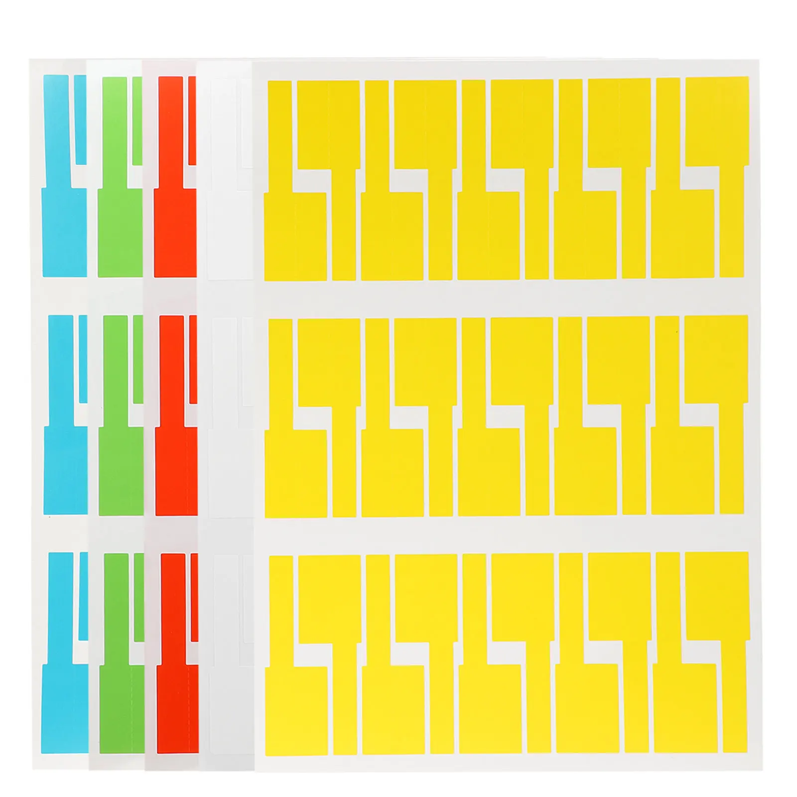 600Pcs Self-Adhesive Cable Labels Synthetic Paper Tear Resistant Uv Waterproof Indoor Outdoor Cord Identification Label Cable
600Pcs Self-Adhesive Cable Labels Synthetic Paper Tear Resistant Uv Waterproof Indoor Outdoor Cord Identification Label Cable