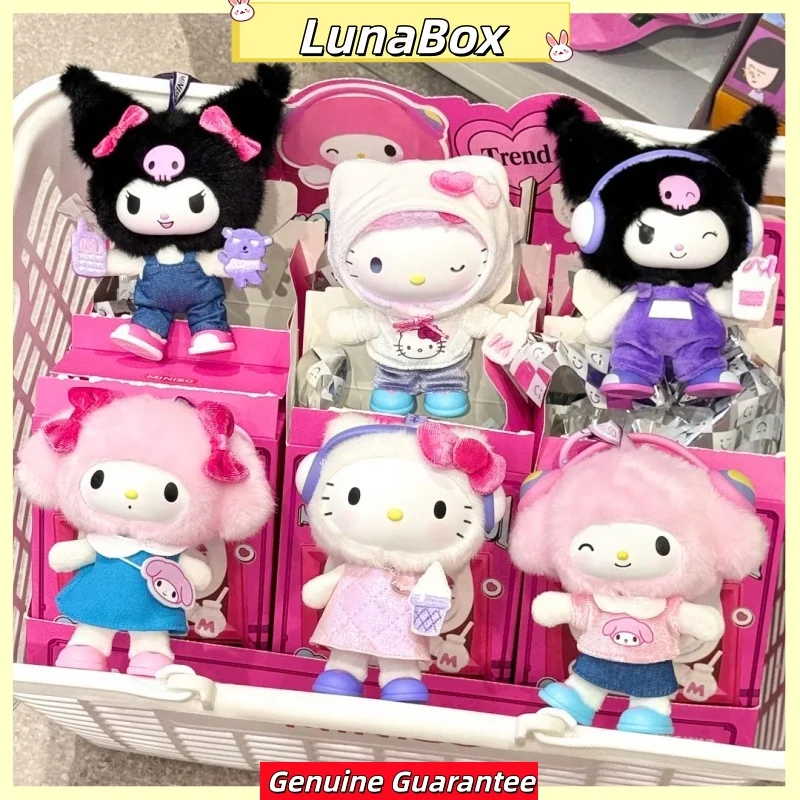 Original Sanrio Sweet Cool Outing Series Blind Box Vinyl Plush Pendant Bag Decor Collectible Bag Charm Gift For Adult Collectors
Original Sanrio Sweet Cool Outing Series Blind Box Vinyl Plush Pendant Bag Decor Collectible Bag Charm Gift For Adult Collectors