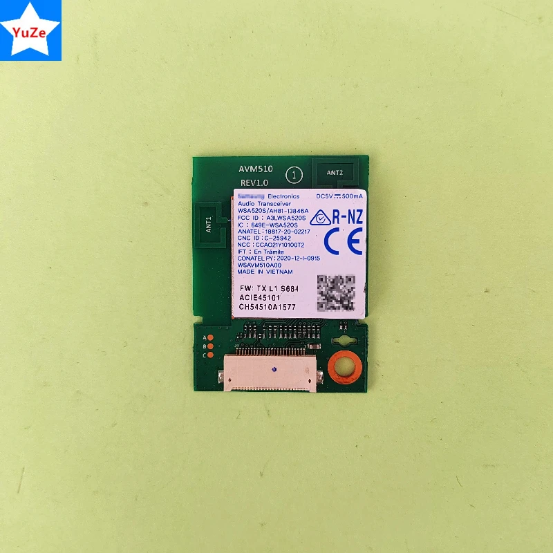 AH81-13846A AVM510 A3LWSA520S WSA520S Bluetooth module 649E-WSA520S WSAVM510A00 for Speaker WiFi module modulo de som automotivo
AH81-13846A AVM510 A3LWSA520S WSA520S Bluetooth module 649E-WSA520S WSAVM510A00 for Speaker WiFi module modulo de som automotivo