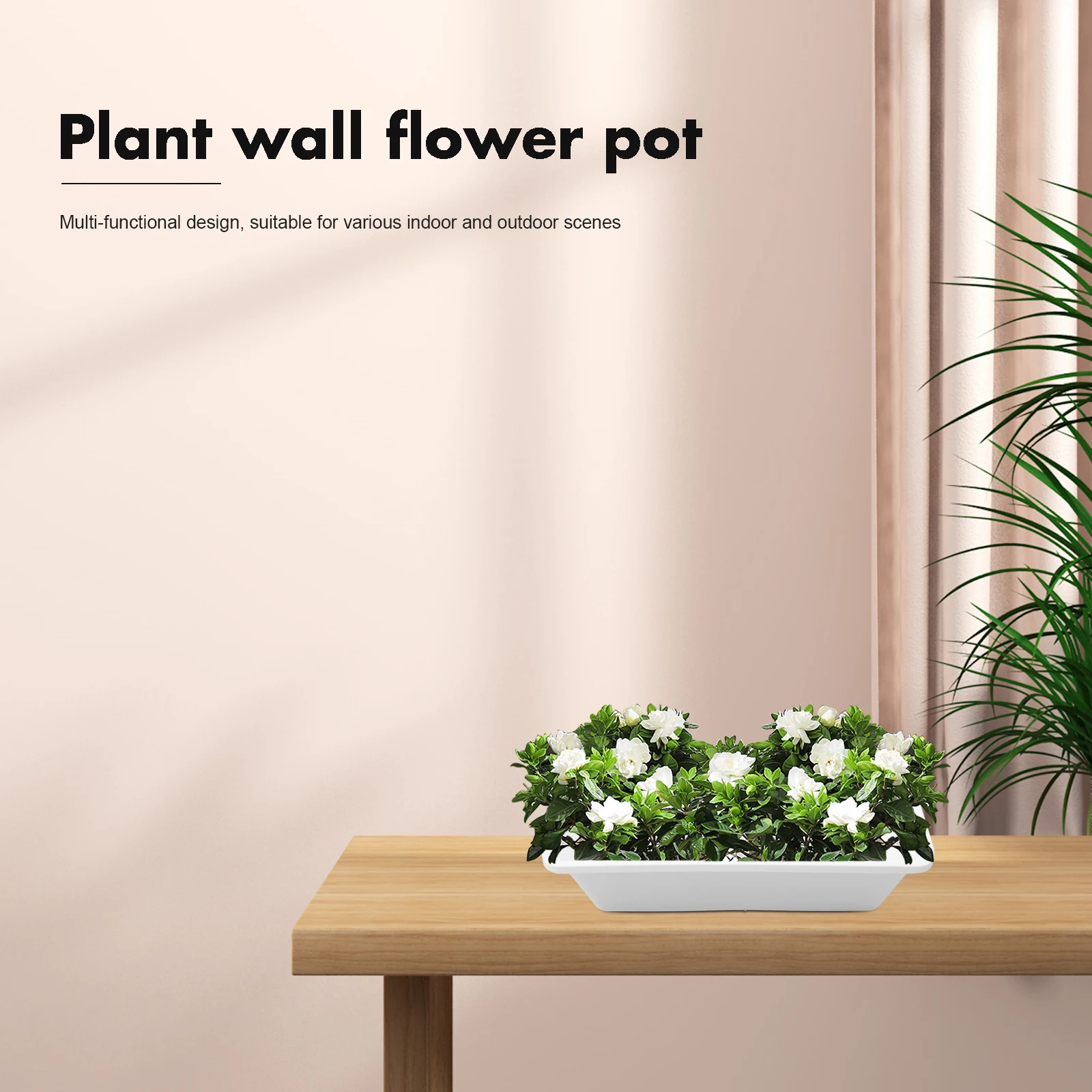 2pcs Wall Planting Box Durable Plastic Outdoor Indoor Planter Pot Garden Planter For Home Office Patio Wall Mounted Flower Pot
2pcs Wall Planting Box Durable Plastic Outdoor Indoor Planter Pot Garden Planter For Home Office Patio Wall Mounted Flower Pot