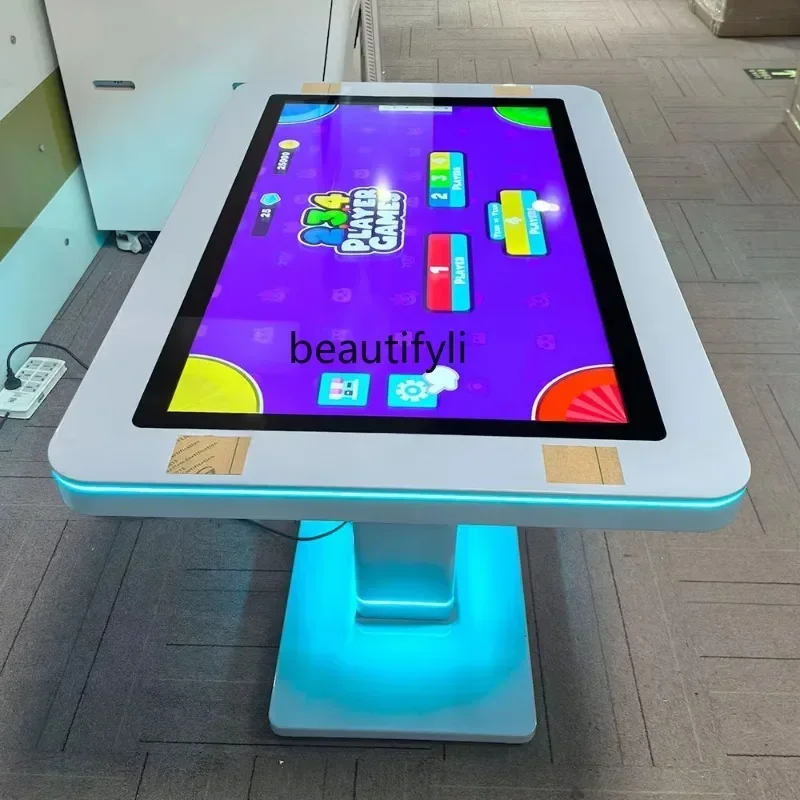 yj57 Touch Screen Game Table Waterproof Removable Smart Table with Wireless Charging Light Emitting Diode
yj57 Touch Screen Game Table Waterproof Removable Smart Table with Wireless Charging Light Emitting Diode