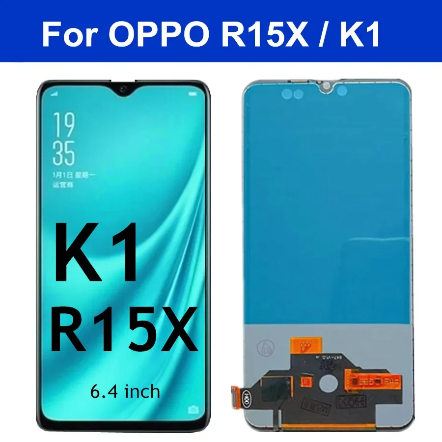 TFT K1 ЖК-дисплей 6,4 дюйма для OPPO R15X ЖК-экран сенсорная панель дигитайзер в сборе для OPPO K1 PBCM10 PBCT10 ЖК-дисплей
TFT K1 ЖК-дисплей 6,4 дюйма для OPPO R15X ЖК-экран сенсорная панель дигитайзер в сборе для OPPO K1 PBCM10 PBCT10 ЖК-дисплей