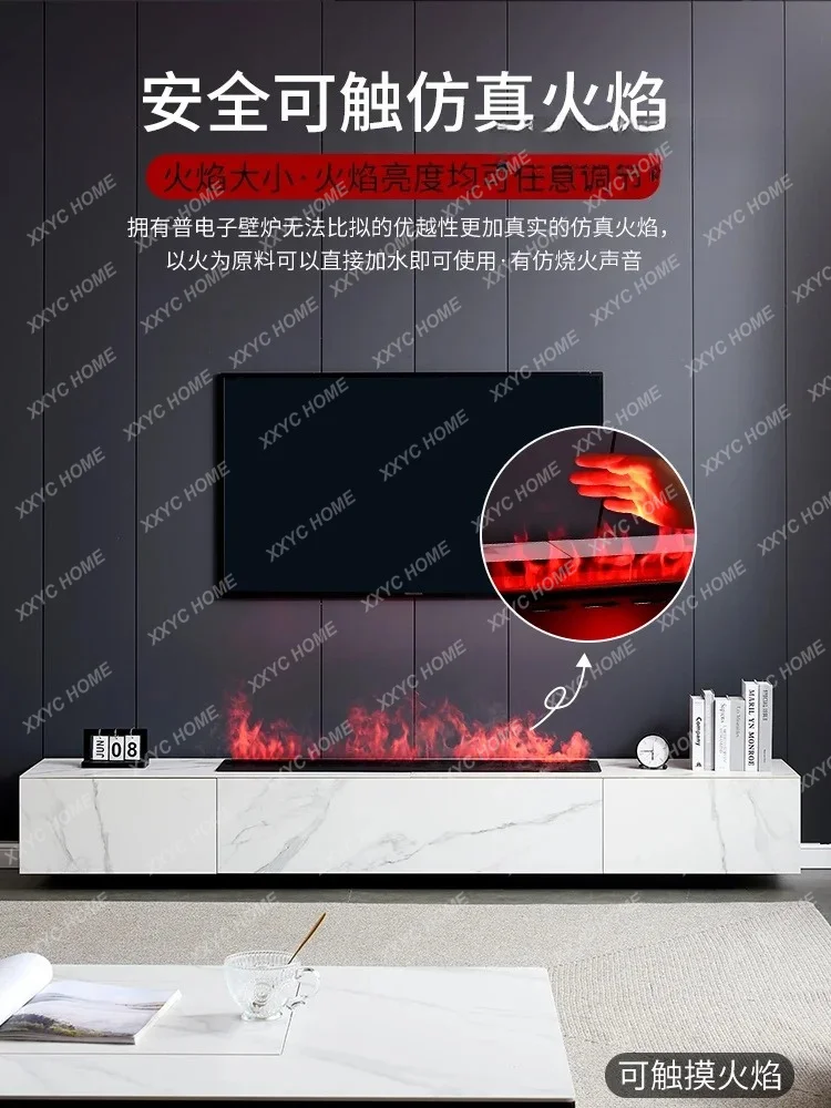 L Fireplace Embedded Rock Panel TV Cabinet Integrated Humidifier Decorative Furnace Core Simulation Flame
L Fireplace Embedded Rock Panel TV Cabinet Integrated Humidifier Decorative Furnace Core Simulation Flame