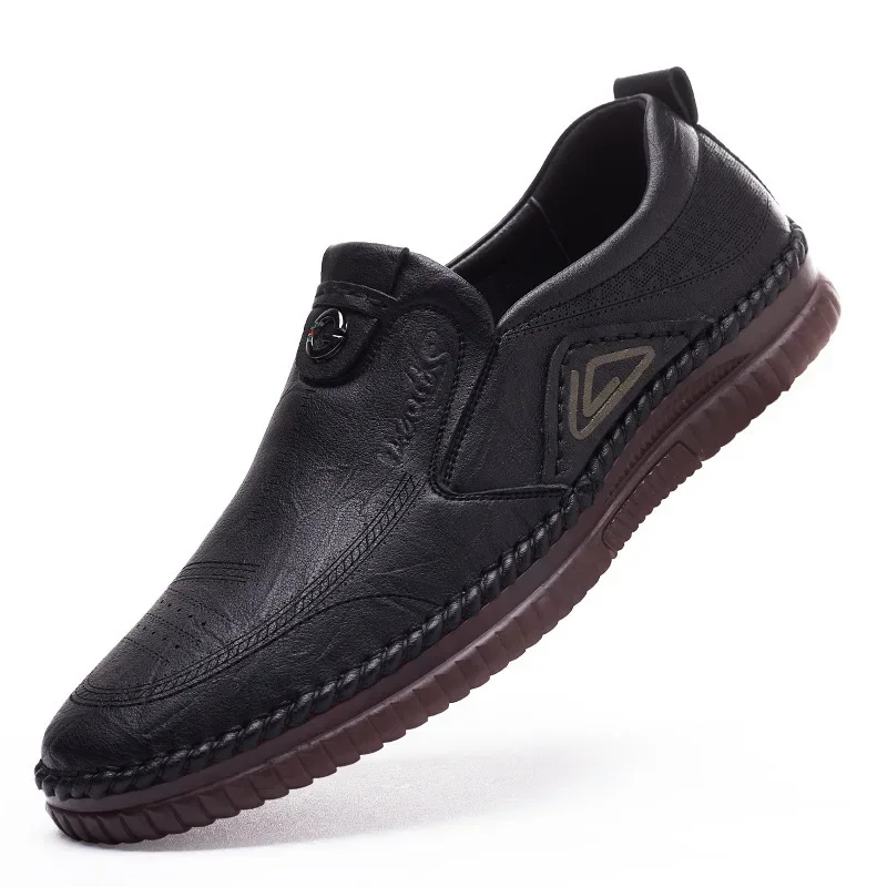 Summer Casual Shoes Soft Sole Sneakers Moccasin Loafers for Men 2026 New Men's Leather Classic Slip-on Flat Loafers
Summer Casual Shoes Soft Sole Sneakers Moccasin Loafers for Men 2026 New Men's Leather Classic Slip-on Flat Loafers