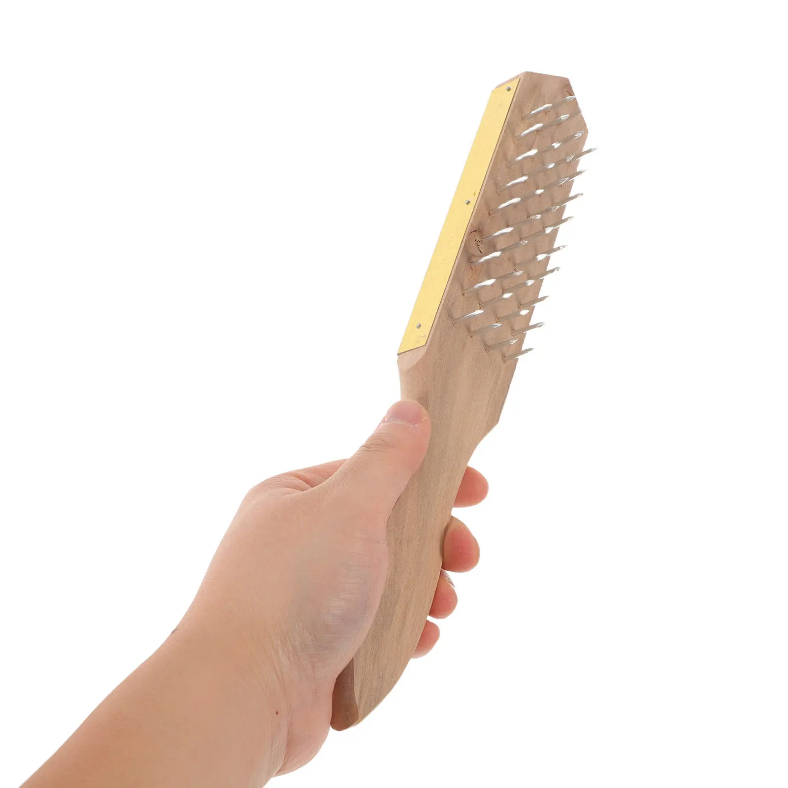 2Pcs Fish Scale Remover Brush Wooden Handle Steel Nail Scrubber Kitchen Seafood Cleaning Tool Metal Fish Scaler Scraper
2Pcs Fish Scale Remover Brush Wooden Handle Steel Nail Scrubber Kitchen Seafood Cleaning Tool Metal Fish Scaler Scraper