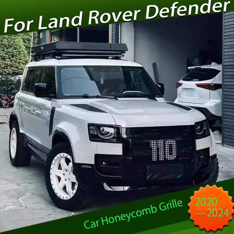 Решетка для передней решетки автомобиля подходит для Land Rover Defender 2020-2024 Kane Style, сотовый гриль, аксессуары для внешней отделки автомобиля
Решетка для передней решетки автомобиля подходит для Land Rover Defender 2020-2024 Kane Style, сотовый гриль, аксессуары для внешней отделки автомобиля