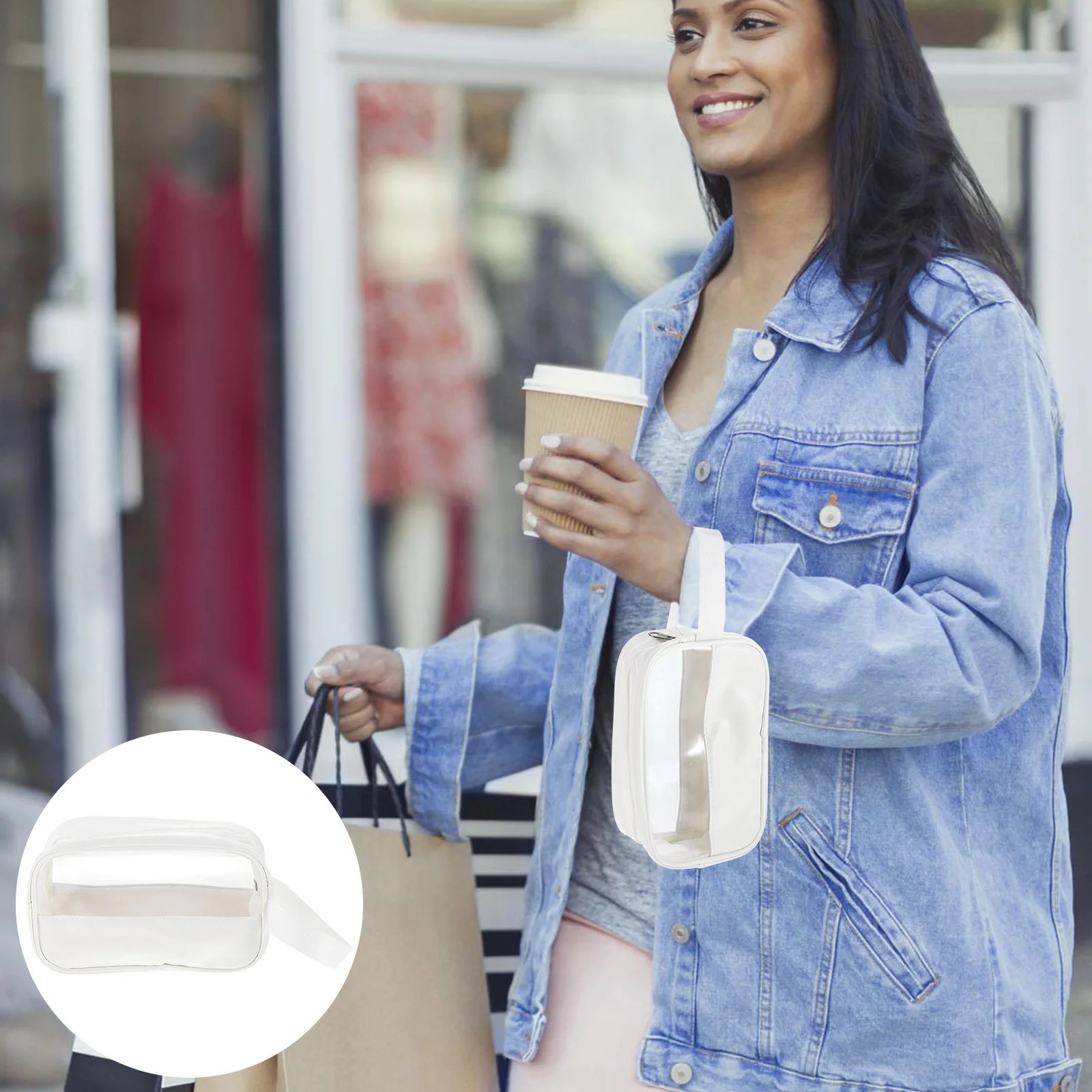 Sturdy Pu Makeup Bag Storage Organizer Travel Toiletry Pouch Portable Lightweight Compact Easy Carry Outdoor
Sturdy Pu Makeup Bag Storage Organizer Travel Toiletry Pouch Portable Lightweight Compact Easy Carry Outdoor