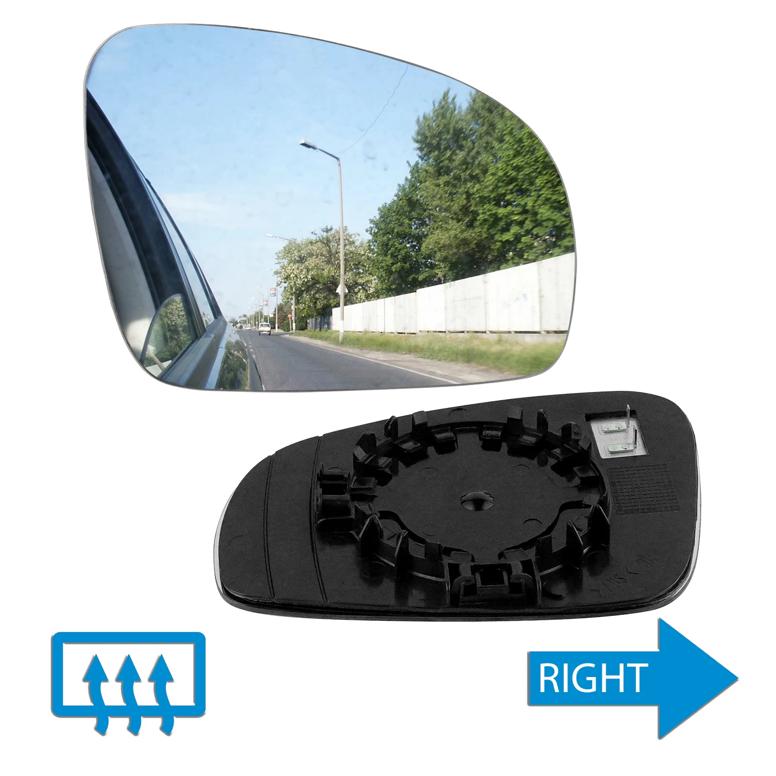 Right Side Wing Door Mirror Glass Heated Convex For Skoda Fabia II MK2 2007-2014 Roomster 5J7 OE 5J0857522H 5J0857521M
Right Side Wing Door Mirror Glass Heated Convex For Skoda Fabia II MK2 2007-2014 Roomster 5J7 OE 5J0857522H 5J0857521M
