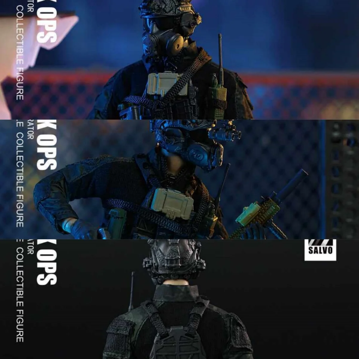In Stock HASUKI SA01 1/12 Scale SALVO Series Black Ops Male Soldier Full Set for 6inchs Action Figure Collectible Model Toys
In Stock HASUKI SA01 1/12 Scale SALVO Series Black Ops Male Soldier Full Set for 6inchs Action Figure Collectible Model Toys