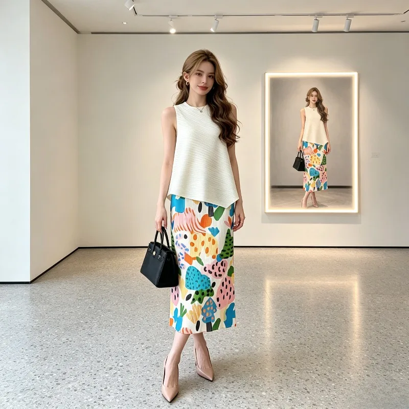Miyake Pleated Skirt 2026 Original New Summer Children's Fun Forest Graffiti Print Slim Fit Skirt Fashion Casual Pleated Pleat
Miyake Pleated Skirt 2026 Original New Summer Children's Fun Forest Graffiti Print Slim Fit Skirt Fashion Casual Pleated Pleat