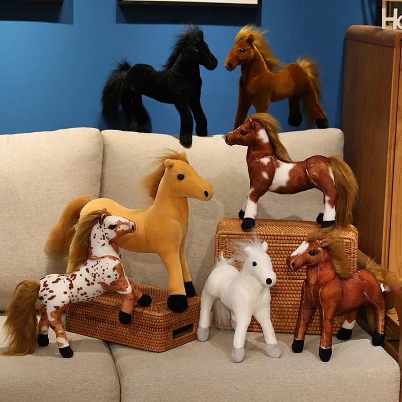 23/30/40CM Simulation Horse Plush Toy Lovely Creative Horse Real Life Christmas Gift Huggable Doll Toys For Children
23/30/40CM Simulation Horse Plush Toy Lovely Creative Horse Real Life Christmas Gift Huggable Doll Toys For Children