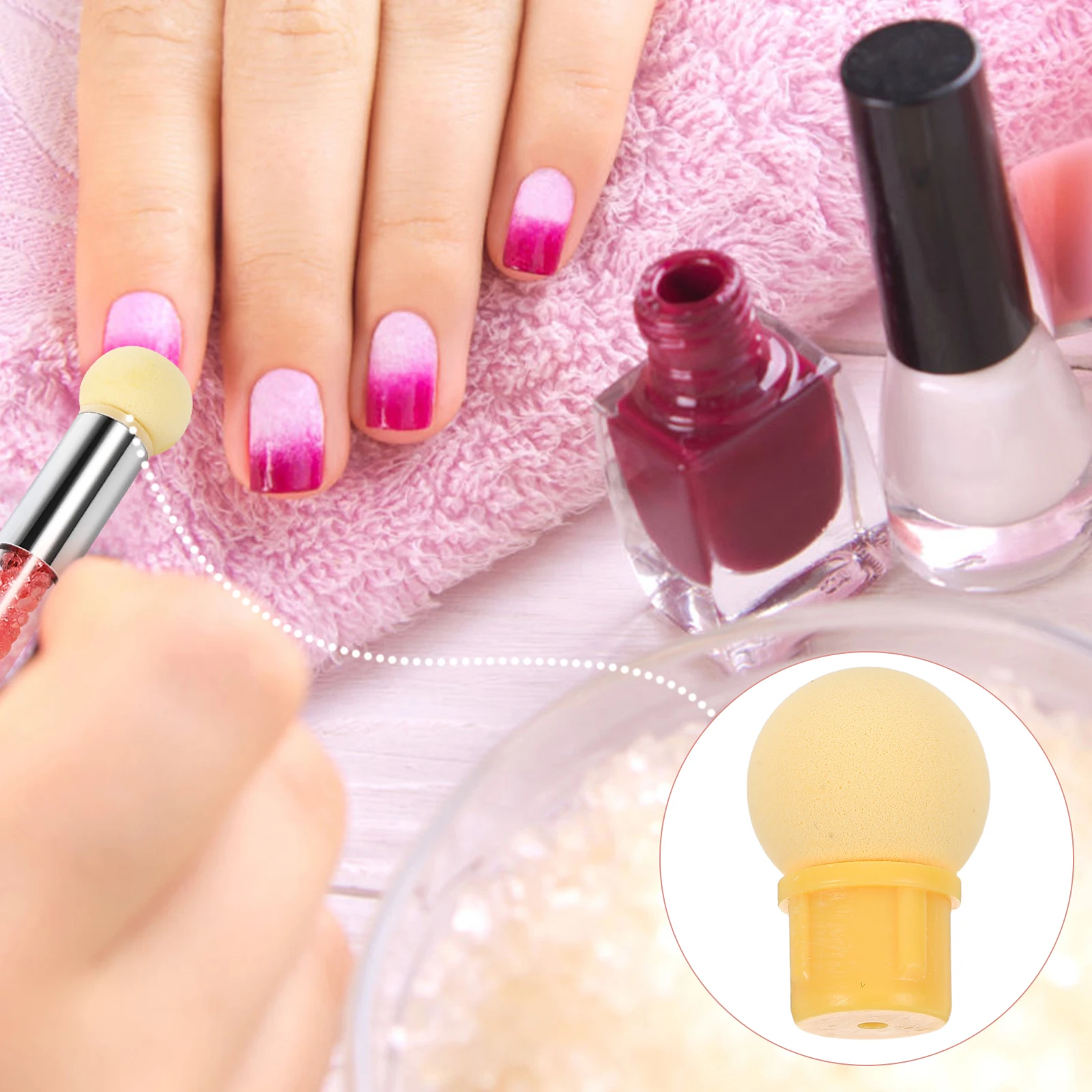 10pcs Nail Tools Sponge Pen Tip for UV Gel Acrylic Blooming Manicure Replacement Beauty Dotting Supplies
10pcs Nail Tools Sponge Pen Tip for UV Gel Acrylic Blooming Manicure Replacement Beauty Dotting Supplies