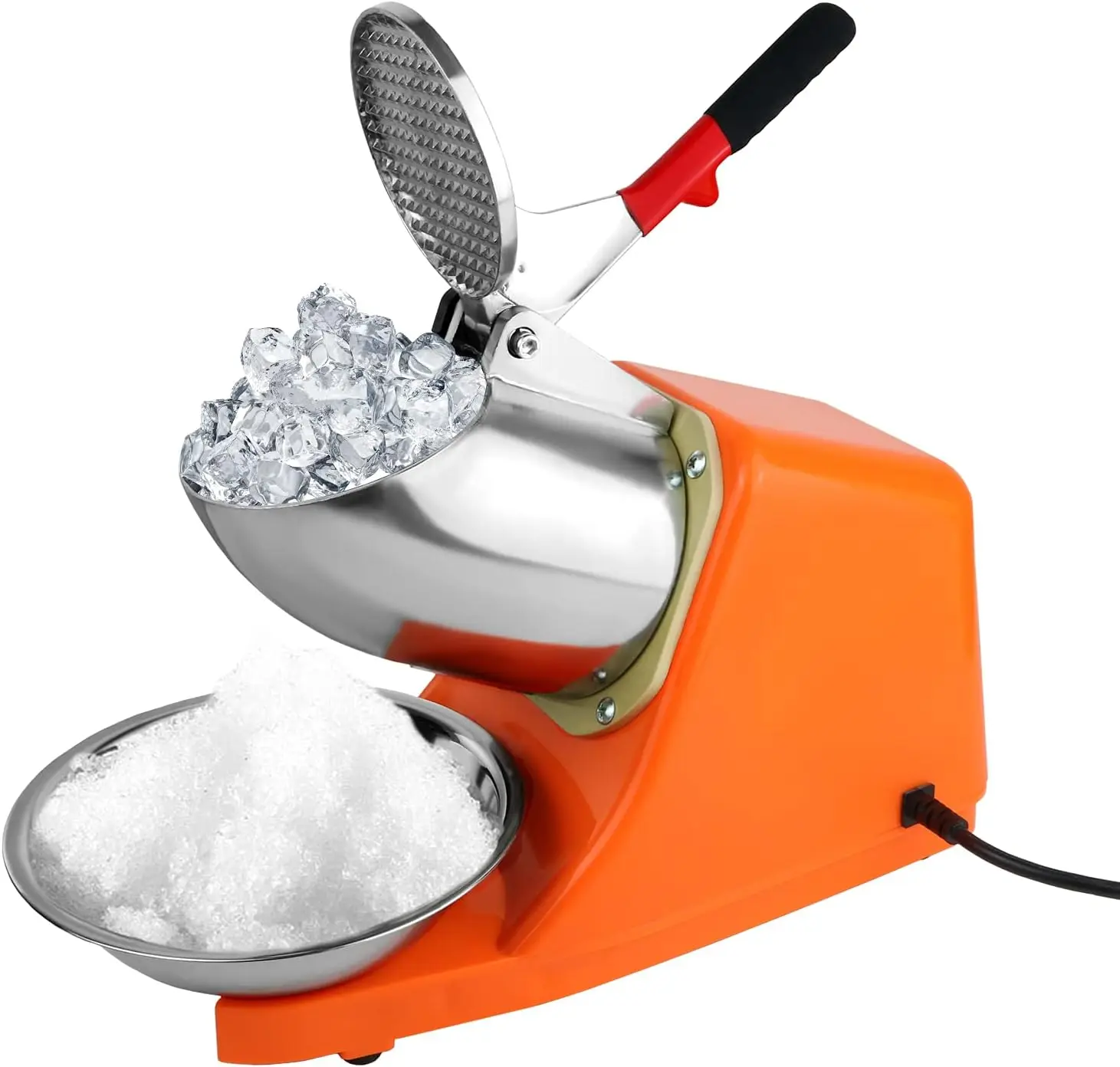 300W Electric Ice Shaver Machine (176lbs/80kg Per Hour,2200rpm) with Cover and Bowl 110V E
300W Electric Ice Shaver Machine (176lbs/80kg Per Hour,2200rpm) with Cover and Bowl 110V E