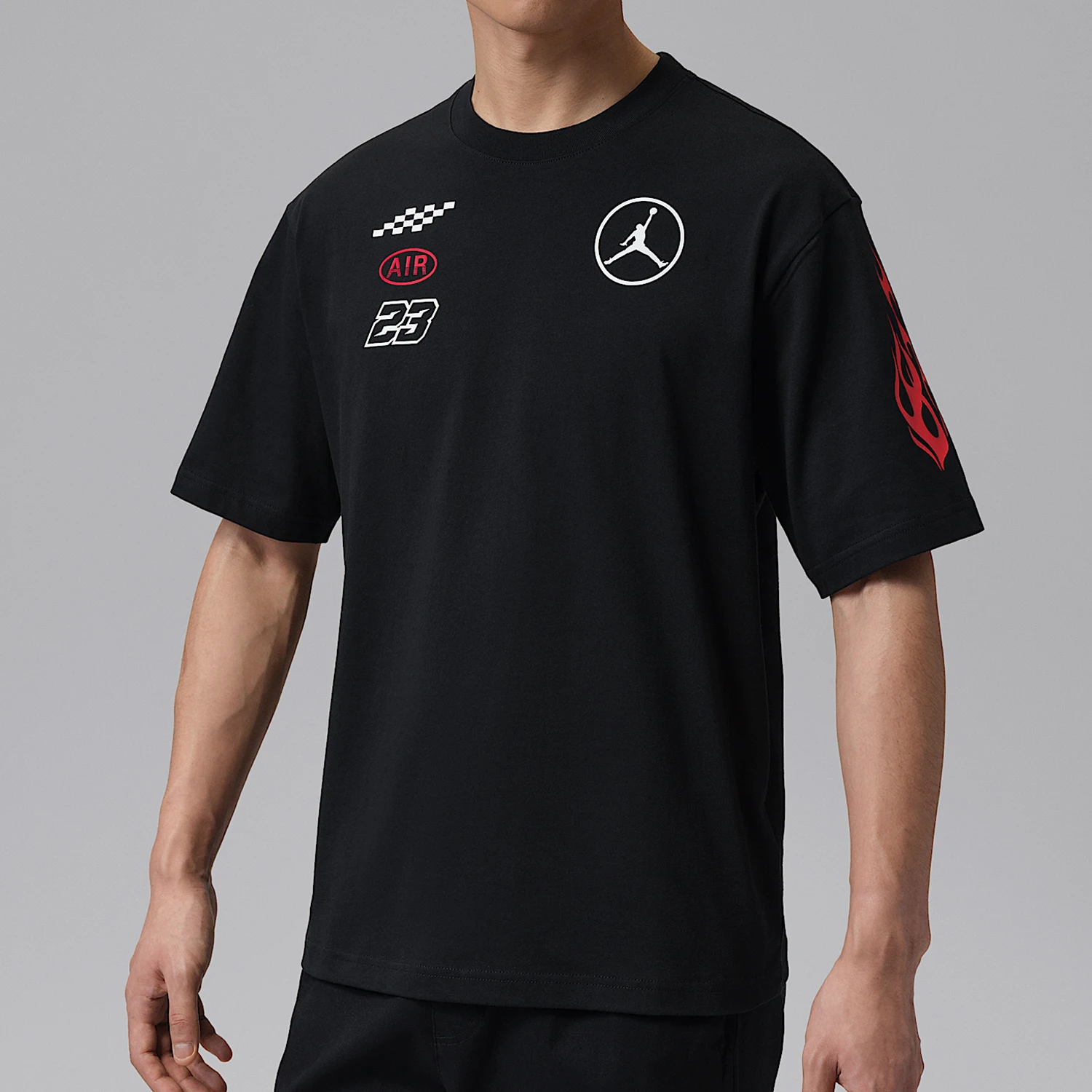 Nike genuine Jordan men's comfortable classic sports daily short sleeved T-shirt IR7001-010
Nike genuine Jordan men's comfortable classic sports daily short sleeved T-shirt IR7001-010