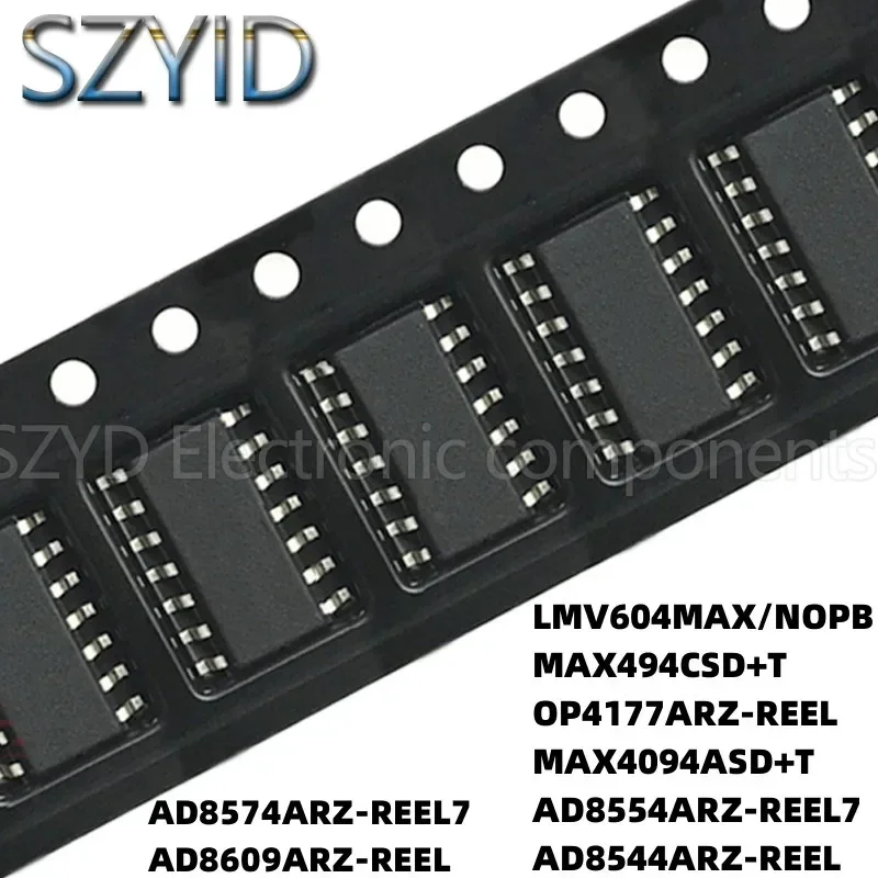 100PCS SOP14 AD8574ARZ-REEL7 AD8609ARZ-REEL LMV604MAXNOPB MAX494CSD+T OP4177ARZ-REEL MAX4094ASD+T AD8554ARZ-REEL7 AD8544ARZ-REEL
100PCS SOP14 AD8574ARZ-REEL7 AD8609ARZ-REEL LMV604MAXNOPB MAX494CSD+T OP4177ARZ-REEL MAX4094ASD+T AD8554ARZ-REEL7 AD8544ARZ-REEL