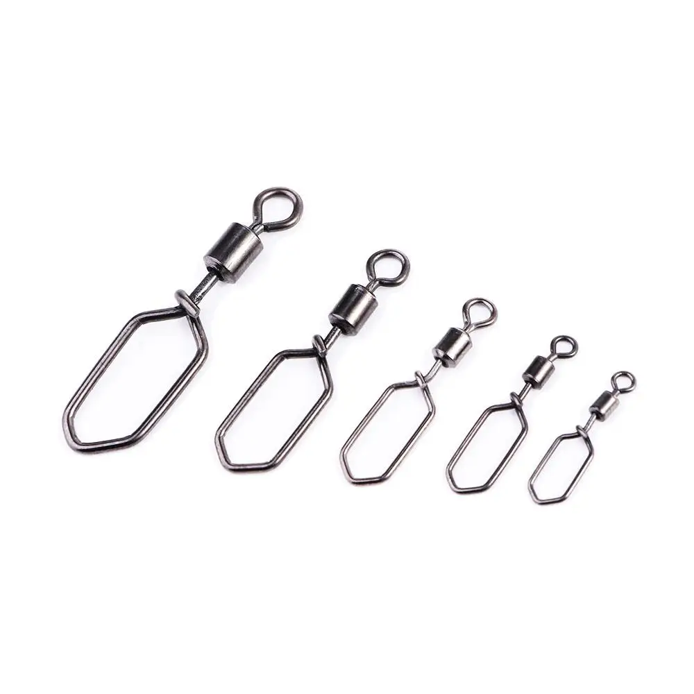 Rolling Swivel Link Corrosion Resistant Barrel Swivel Hook Snap Pin Fishing Line Connector Interlock Snap Fishing Swivels
Rolling Swivel Link Corrosion Resistant Barrel Swivel Hook Snap Pin Fishing Line Connector Interlock Snap Fishing Swivels