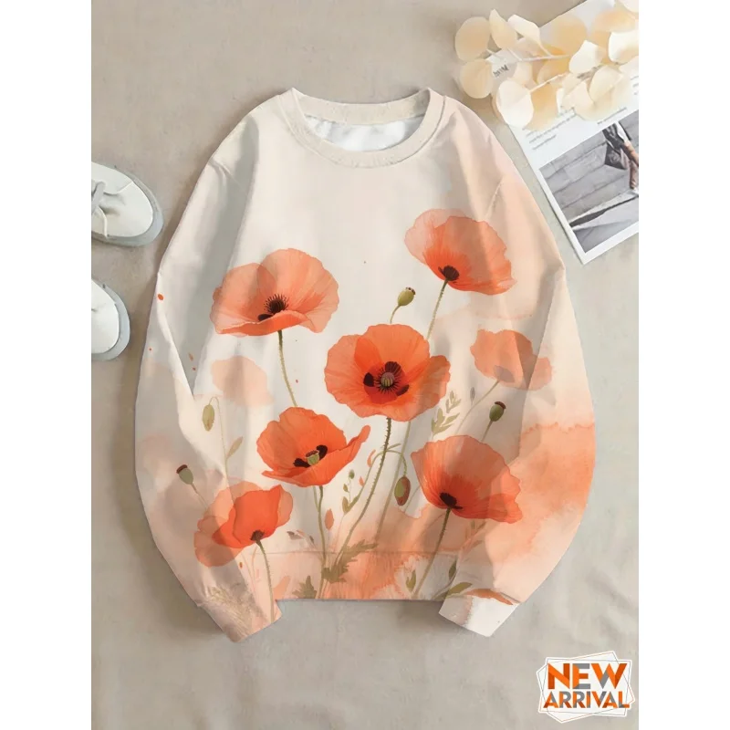 Colorful Flower Pattern Hoodie For Women Plants 3D Print Pullover Casual Long Sleeve Loose Unisex O-Neck Hoodies Sweatshirt Tops
Colorful Flower Pattern Hoodie For Women Plants 3D Print Pullover Casual Long Sleeve Loose Unisex O-Neck Hoodies Sweatshirt Tops