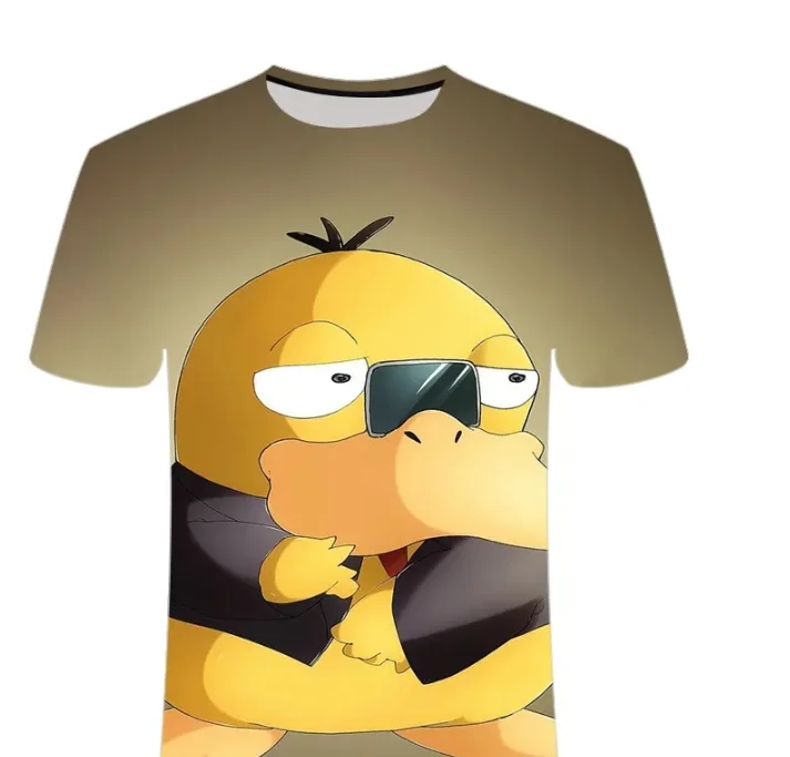 Модная футболка с изображением покемонов, уникальным дизайном, принтом в ограниченной серии, короткими рукавами, универсальная и повседневная.
Модная футболка с изображением покемонов, уникальным дизайном, принтом в ограниченной серии, короткими рукавами, универсальная и повседневная.