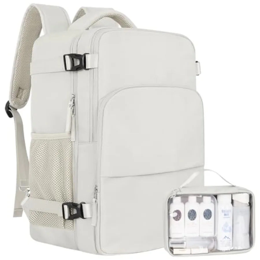 Travel Backpack, Carry on Flight Approved Backpack with Multi-Pockets, TSA Waterproof 17.3inch Laptop Backpack, Personal Item T
Travel Backpack, Carry on Flight Approved Backpack with Multi-Pockets, TSA Waterproof 17.3inch Laptop Backpack, Personal Item T