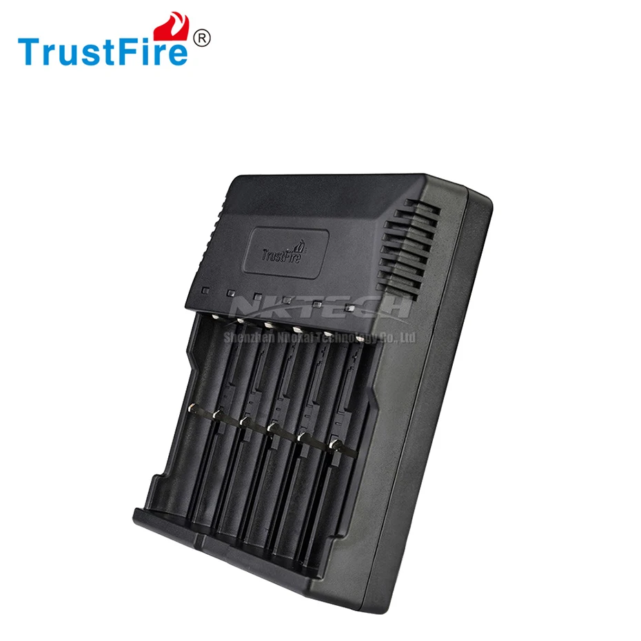 Умное быстрое зарядное устройство для аккумуляторов TR-012 TrustFire с 6 слотами LCD для 18650 18500 18350 17670 16340 14650 14500 Li-Ion Ni-MH
Умное быстрое зарядное устройство для аккумуляторов TR-012 TrustFire с 6 слотами LCD для 18650 18500 18350 17670 16340 14650 14500 Li-Ion Ni-MH