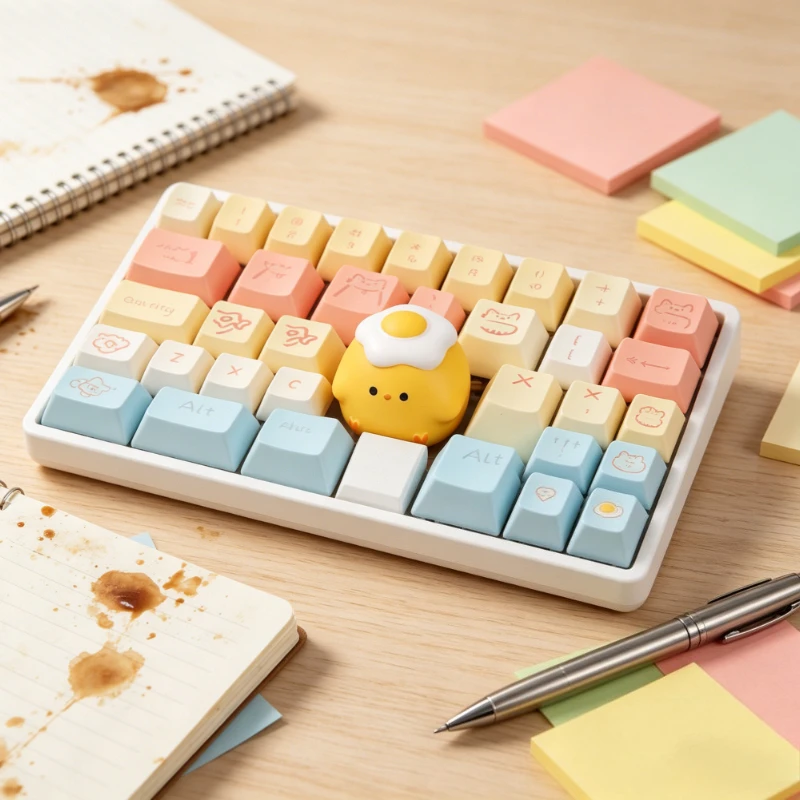 Cute Wallet Egg Chicken Keycaps Customized Resin Material Cartoon Keycaps for Mechanical Keyboard Accessories Single ESC Gift
Cute Wallet Egg Chicken Keycaps Customized Resin Material Cartoon Keycaps for Mechanical Keyboard Accessories Single ESC Gift
