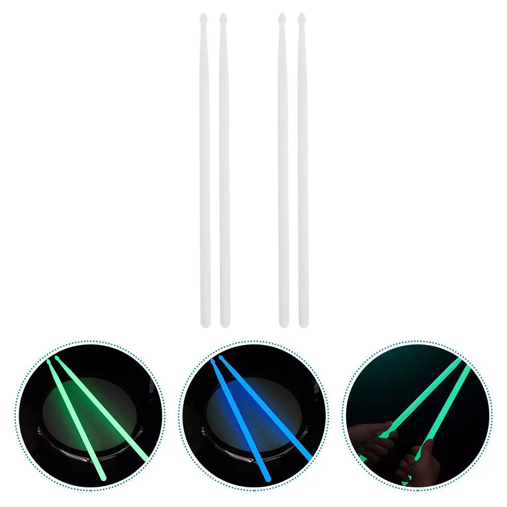 4 Pcs Luminous Drum Stick Fluorescent Drumstick Drumsticks Simple Percussion Instrument Accessories
4 Pcs Luminous Drum Stick Fluorescent Drumstick Drumsticks Simple Percussion Instrument Accessories