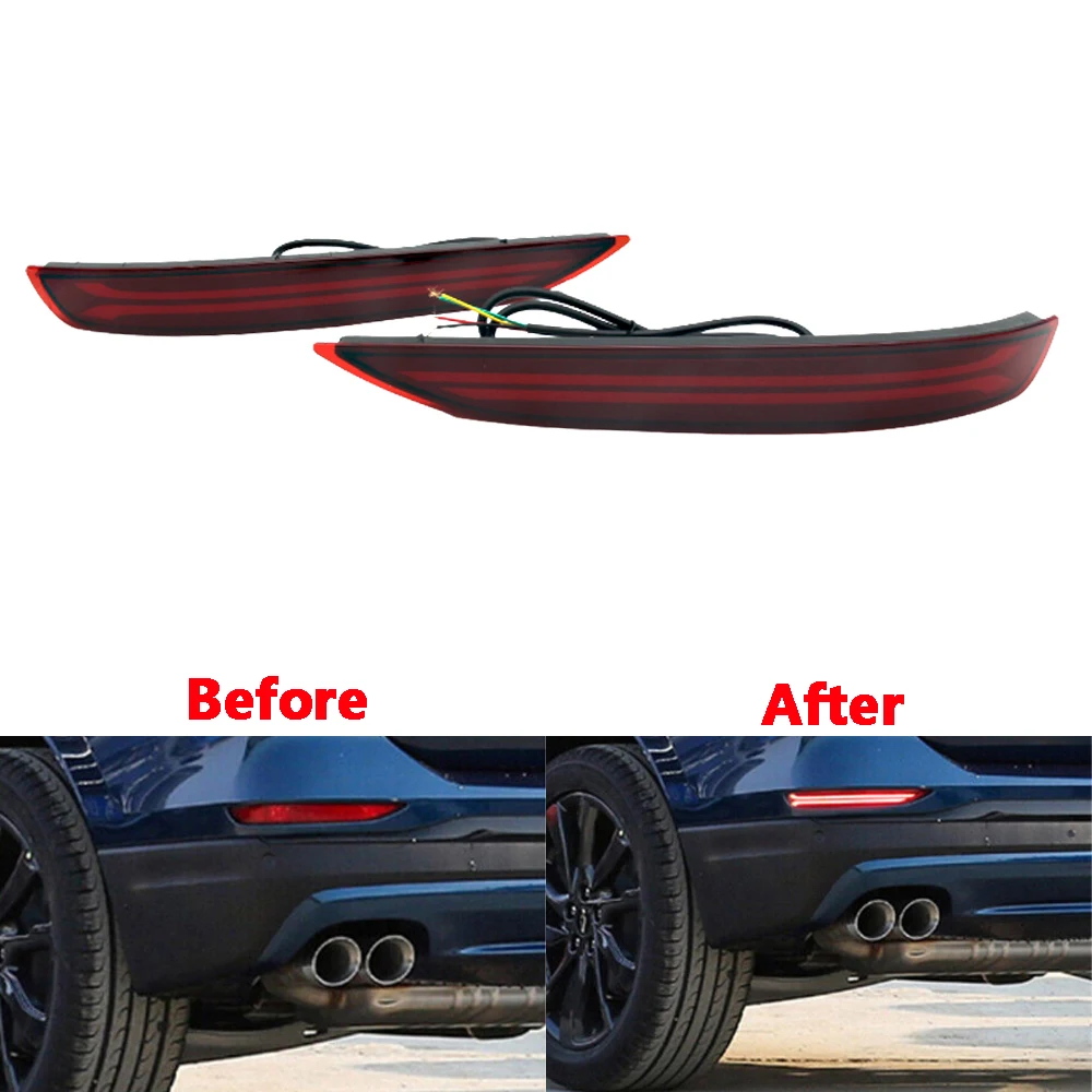 For Chevrolet Equinox 2017-2022 2X Car LED Rear Bumper Reflector Light Turn Signal
For Chevrolet Equinox 2017-2022 2X Car LED Rear Bumper Reflector Light Turn Signal