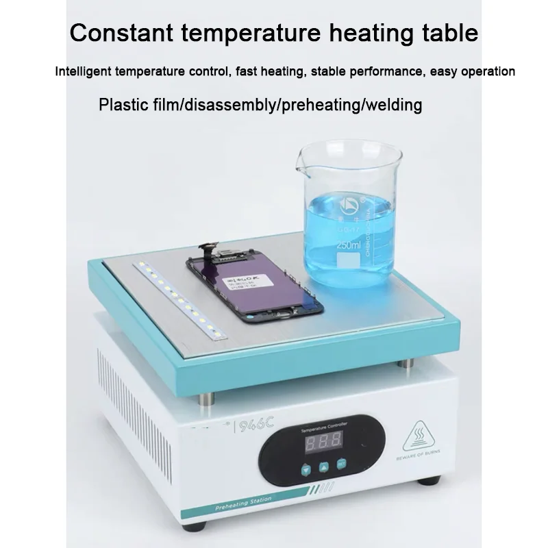 Electronic Hot Plate Maintenance Preheating Platform 946C Preheat Preheating Station For Heating Led Lamp Desoldering
Electronic Hot Plate Maintenance Preheating Platform 946C Preheat Preheating Station For Heating Led Lamp Desoldering