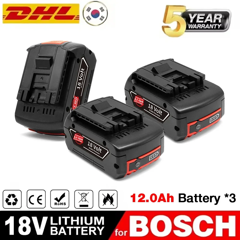 Оригинальный литиевый аккумулятор 12000 мАч для BOSCH 18 В 12,0 Ач ToolАкумуляторная батарея для Bosch BAT609 BAT609G BAT618 BAT618G
Оригинальный литиевый аккумулятор 12000 мАч для BOSCH 18 В 12,0 Ач ToolАкумуляторная батарея для Bosch BAT609 BAT609G BAT618 BAT618G