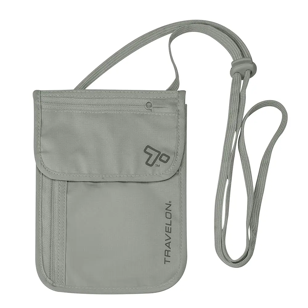 Free ShippingRfid Blocking Undergarment Neck Pouch Travel Wallet, Gray, One Size
Free ShippingRfid Blocking Undergarment Neck Pouch Travel Wallet, Gray, One Size