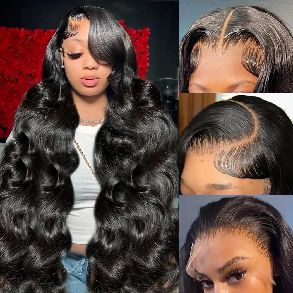 13x6 Body Wave Lace Front Wigs Human Hair Pre Plucked Pre Bleached 180 Density Soft Human Hair Wigs For Women 28 Inch HD Lace Frontal Wig With Baby Hair
13x6 Body Wave Lace Front Wigs Human Hair Pre Plucked Pre Bleached 180 Density Soft Human Hair Wigs For Women 28 Inch HD Lace Frontal Wig With Baby Hair