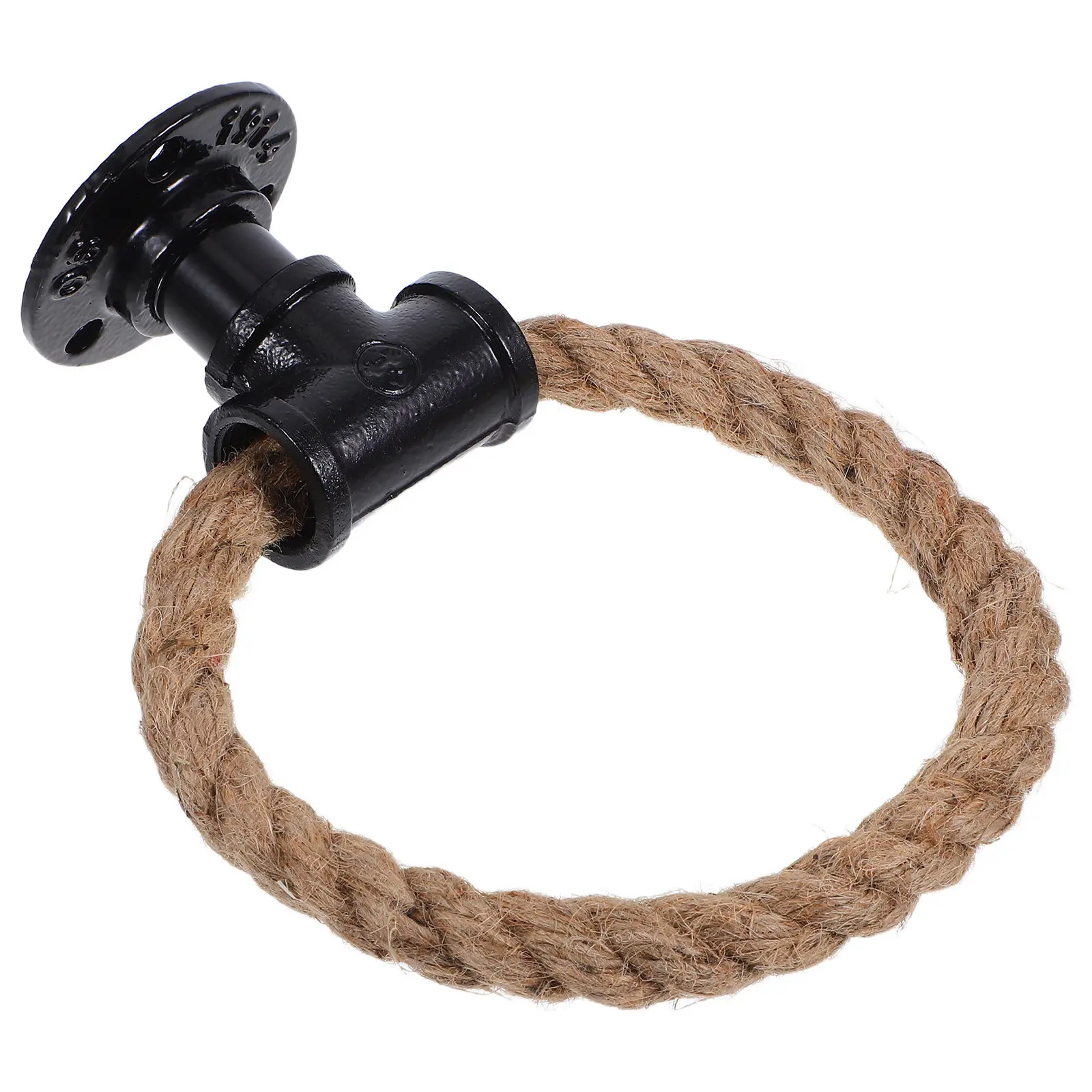 Vintage Rustic Rope Door Handle Black Iron Pull Ring Cabinet Drawer Closet Wardrobe Cupboards Dresser Hardware Decorative Pulls
Vintage Rustic Rope Door Handle Black Iron Pull Ring Cabinet Drawer Closet Wardrobe Cupboards Dresser Hardware Decorative Pulls