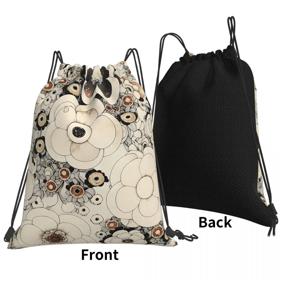 Floral Abundance Flowercore Bohemian Flowers Gray Brown Pale Orange Pale Peach Backpacks Drawstring Bags Shoes Bag Book Bags
Floral Abundance Flowercore Bohemian Flowers Gray Brown Pale Orange Pale Peach Backpacks Drawstring Bags Shoes Bag Book Bags