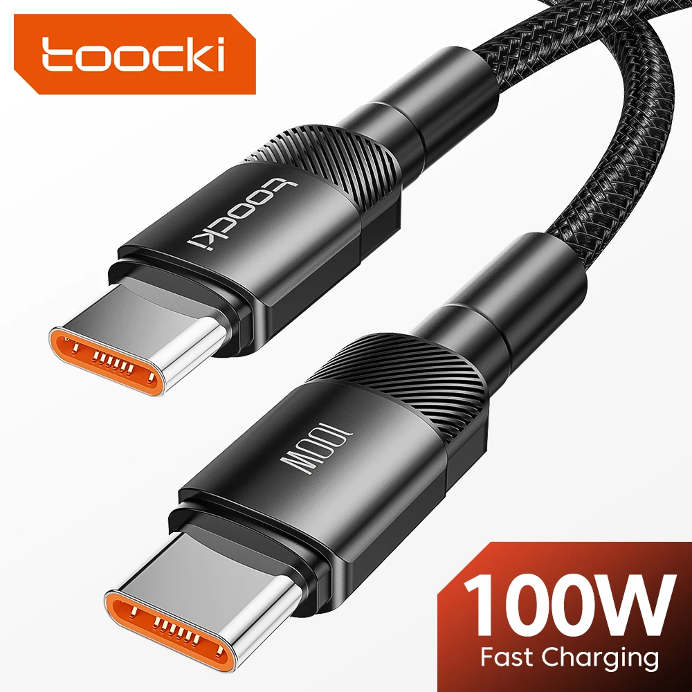 USB-кабель Toocki с портом Type-C, 100 Вт/5 А
USB-кабель Toocki с портом Type-C, 100 Вт/5 А