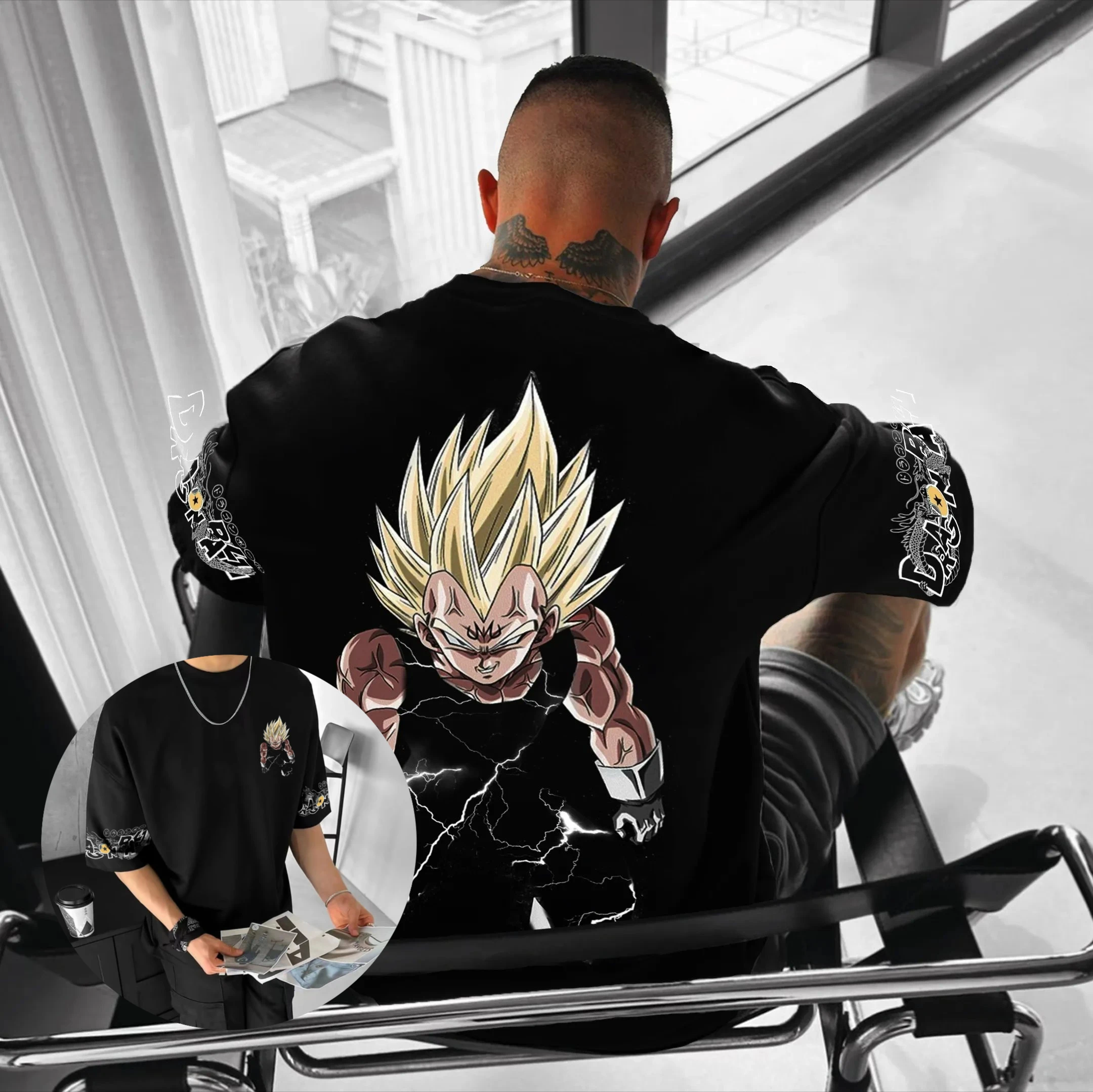 Oversized Anime Dragon Ball Men's T-shirt Women Short Sleeve Summer Graphic Tee Streetwear Casual Tops Manga Printed Y2k Clothes
Oversized Anime Dragon Ball Men's T-shirt Women Short Sleeve Summer Graphic Tee Streetwear Casual Tops Manga Printed Y2k Clothes