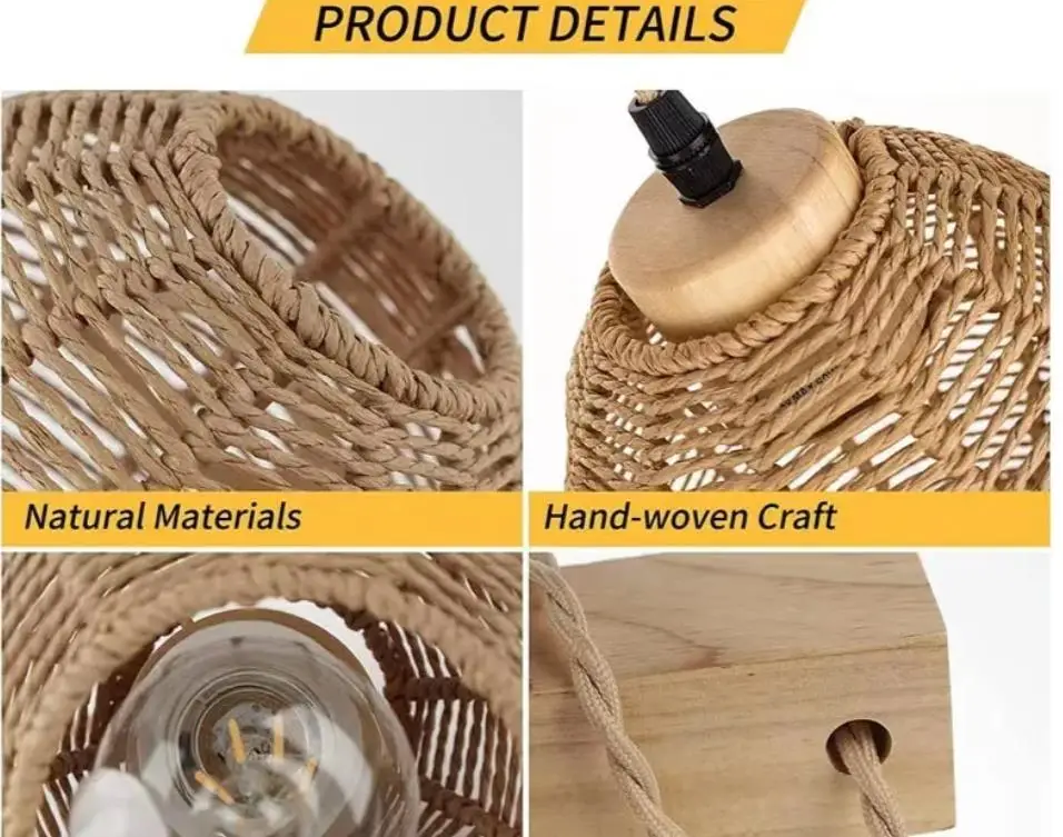 Retro Bamboo Bedside Wall Lamp Restaurant Rattan Lamp Wooden Bedroom Rural Indoor Background Wall Lamps 
Retro Bamboo Bedside Wall Lamp Restaurant Rattan Lamp Wooden Bedroom Rural Indoor Background Wall Lamps
