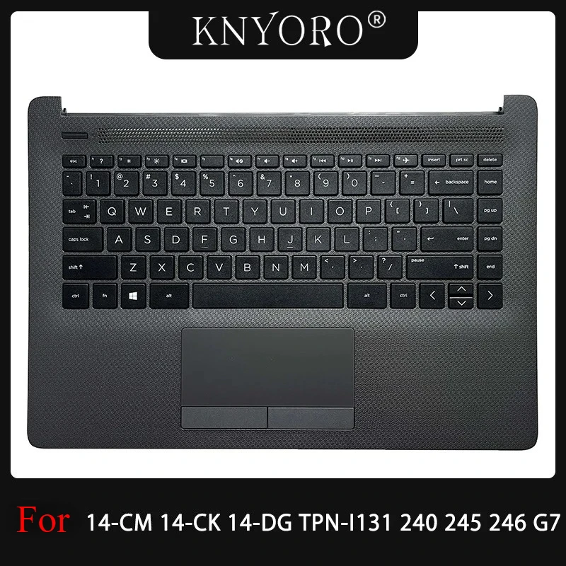 New Original US Keyboard For HP 14-CM 14T-CM000 14-CK 14-DG TPN-I131 240 G7 245 246 G7 Laptop keyboard Palmrest Upper Cover Case
New Original US Keyboard For HP 14-CM 14T-CM000 14-CK 14-DG TPN-I131 240 G7 245 246 G7 Laptop keyboard Palmrest Upper Cover Case