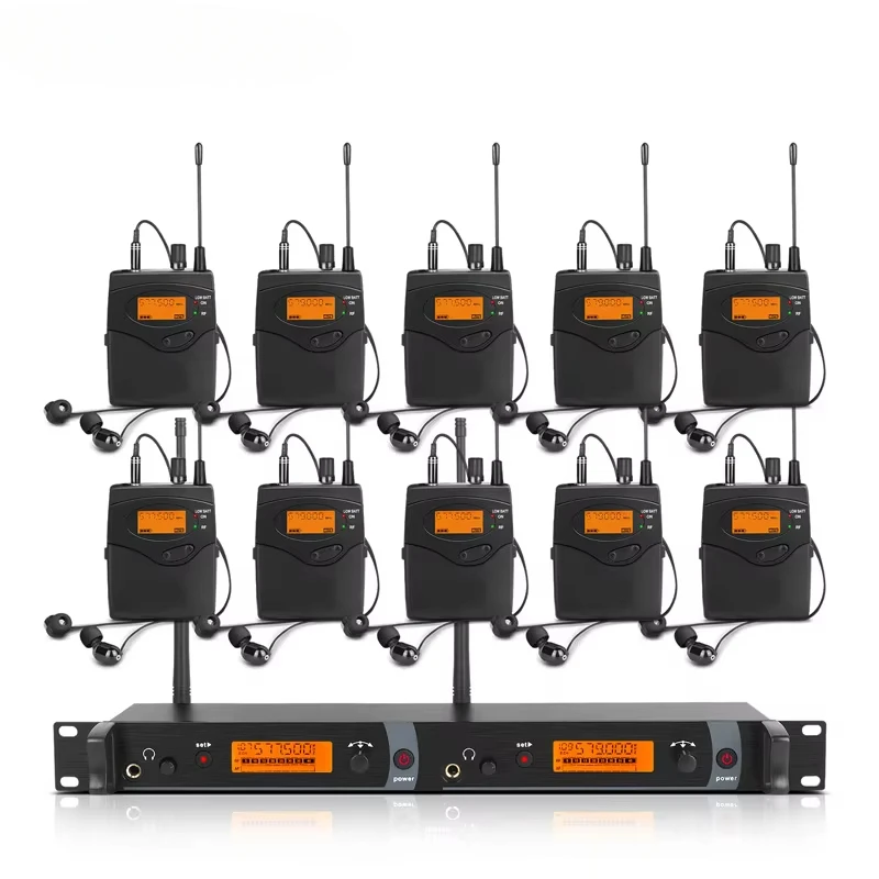 DM2000 2 Channels in Ear Stage Monitor Professional Wireless in Ear Monitor System
DM2000 2 Channels in Ear Stage Monitor Professional Wireless in Ear Monitor System