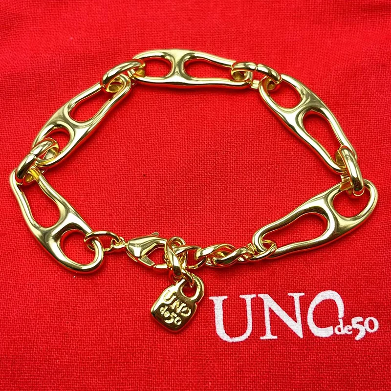 Новинка 2023 г., Модный изысканный женский браслет unode 50, лидер продаж в Европе и Америке, романтичная подарочная сумка
Новинка 2023 г., Модный изысканный женский браслет unode 50, лидер продаж в Европе и Америке, романтичная подарочная сумка