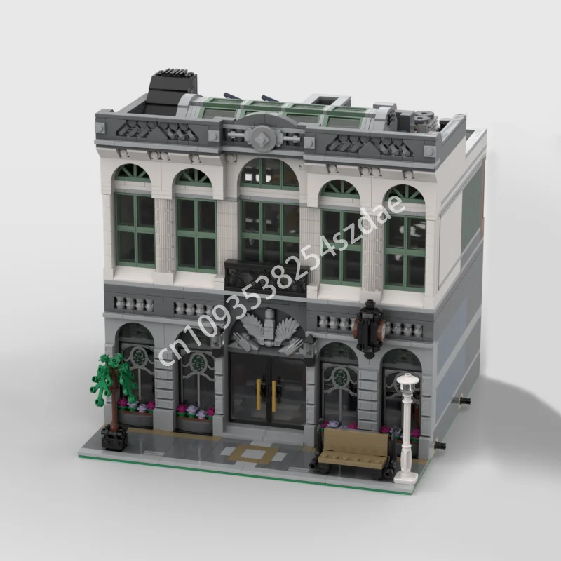 НОВЫЙ 2713 шт. Moc Brick Bank без угла, модульные строительные блоки, креативная сборка, кирпичи, игрушки, детские праздничные подарки
НОВЫЙ 2713 шт. Moc Brick Bank без угла, модульные строительные блоки, креативная сборка, кирпичи, игрушки, детские праздничные подарки