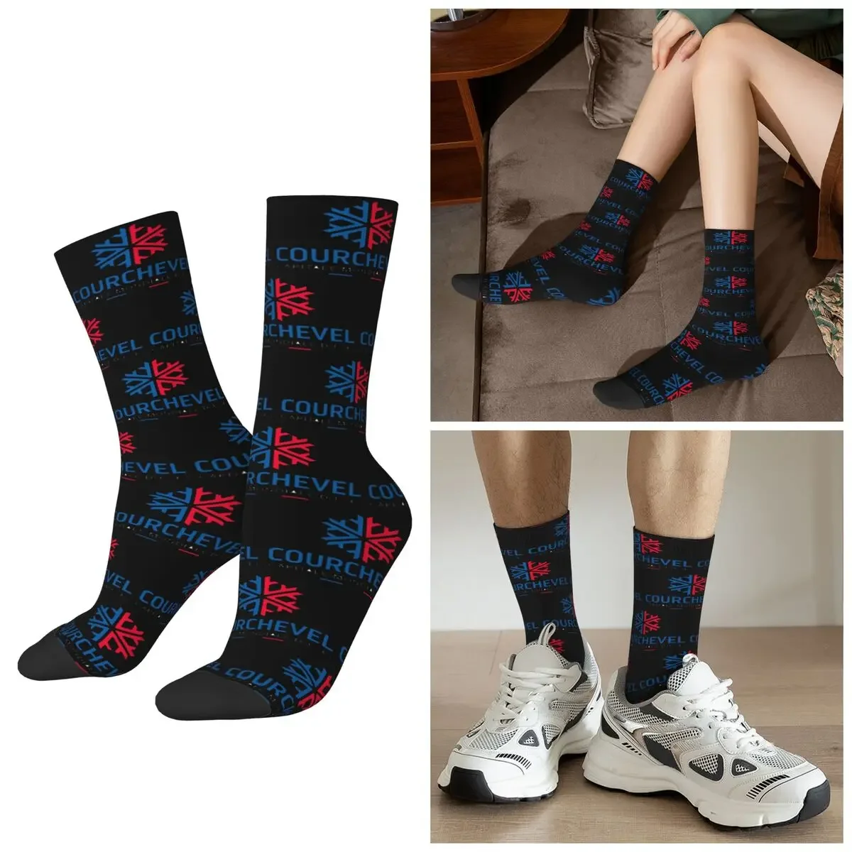All Seasons Courchevel Resort, France Ski Capital Of The World Socks Harajuku Crew Socks Super Soft Stockings Day Gifts
All Seasons Courchevel Resort, France Ski Capital Of The World Socks Harajuku Crew Socks Super Soft Stockings Day Gifts