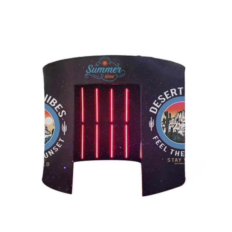 Custom Printed 360 Photo Booth Spiral Enclosure With RGB LED Lights For Photography And Live Streaming
Custom Printed 360 Photo Booth Spiral Enclosure With RGB LED Lights For Photography And Live Streaming