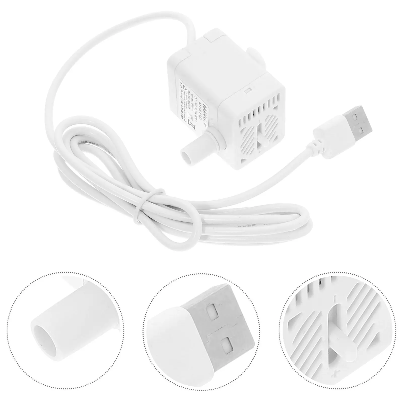 Миниатюрный USB-насос для замены в поилках для животных, бесшумный погружной маленький насос для фонтанов для кошек
Миниатюрный USB-насос для замены в поилках для животных, бесшумный погружной маленький насос для фонтанов для кошек