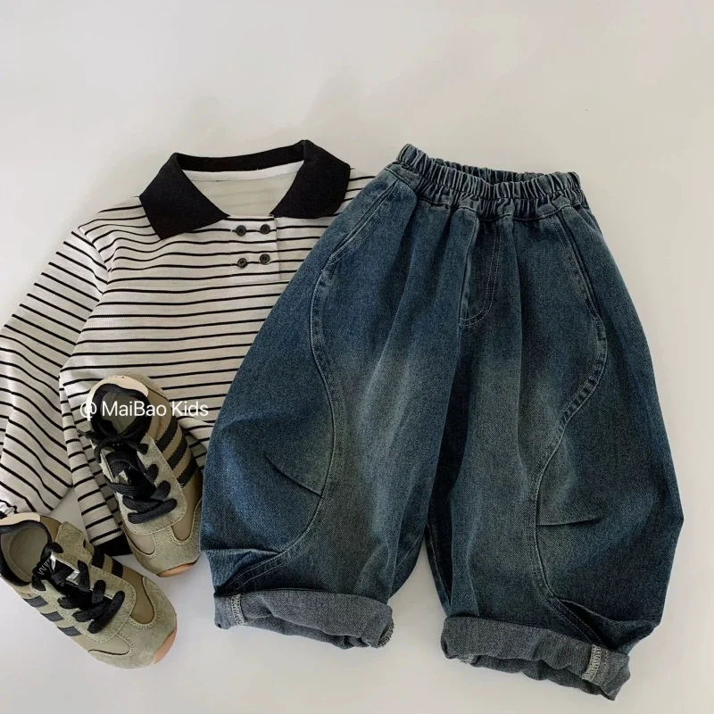 Boys Jean Pants Long Trousers Denim 2025 New Arrive Spring Autumn Baby's Kids Teenagers High Quality School Children's Clothing
Boys Jean Pants Long Trousers Denim 2025 New Arrive Spring Autumn Baby's Kids Teenagers High Quality School Children's Clothing