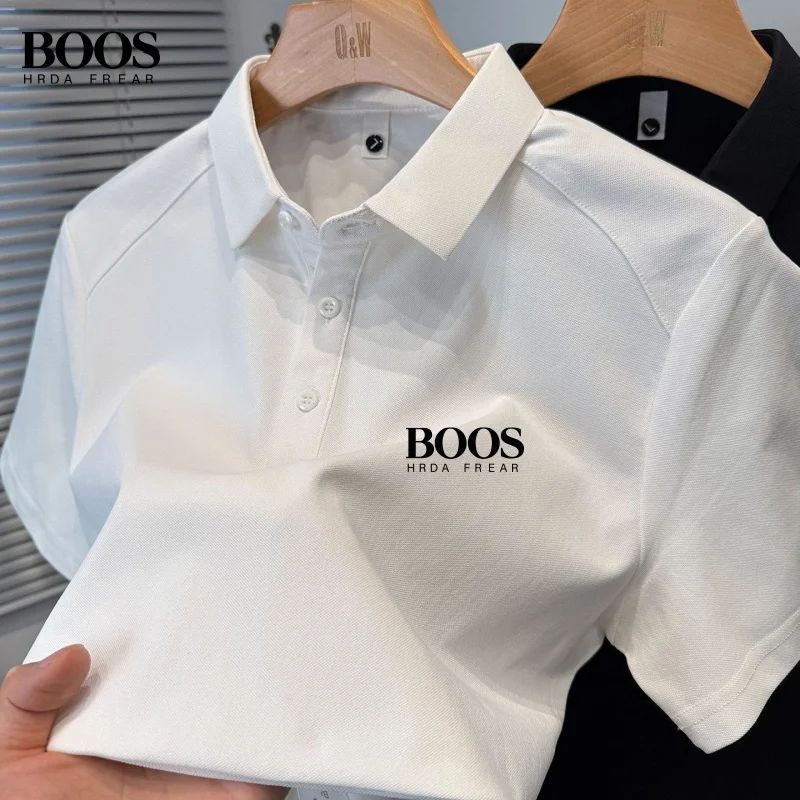 Men's High-Quality Short-Sleeved Polo Shirts, Summer New Fashion Casual Breathable Cool Layered Tops
Men's High-Quality Short-Sleeved Polo Shirts, Summer New Fashion Casual Breathable Cool Layered Tops