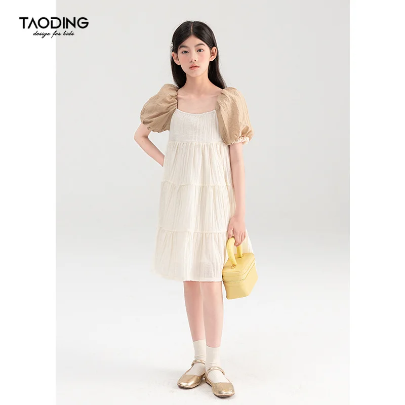 Baby Girl Dress Girls Dress Summer 2024 New Children Puffed Sleeve Square Collar Style Patchwork Princess Fashion Dress
Baby Girl Dress Girls Dress Summer 2024 New Children Puffed Sleeve Square Collar Style Patchwork Princess Fashion Dress