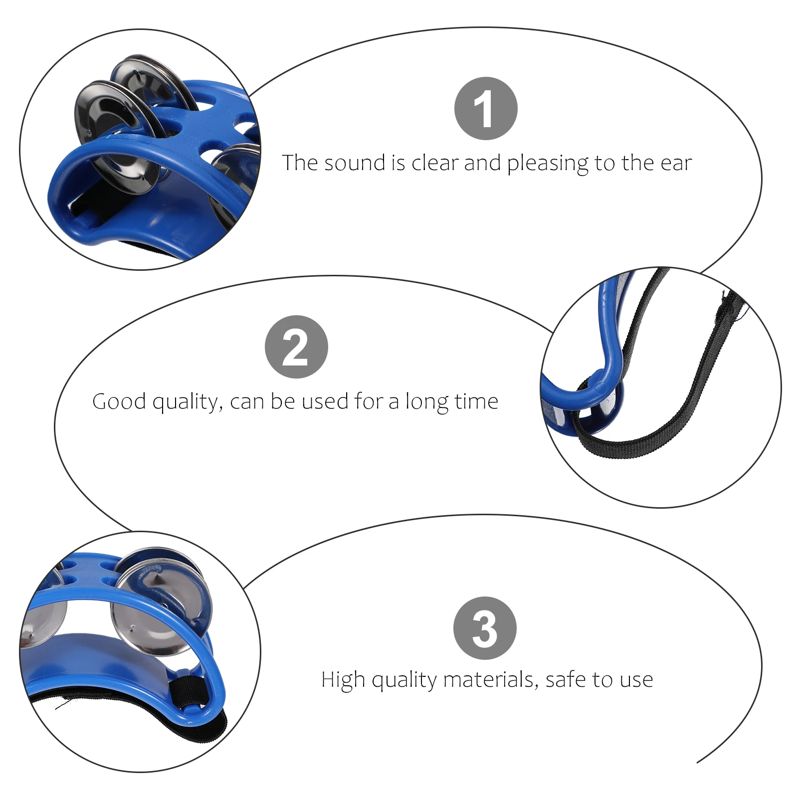 2 Pcs Toys Foot Bell Percussion Instrument Tambourines Music Double Row Musical Instruments Baby
2 Pcs Toys Foot Bell Percussion Instrument Tambourines Music Double Row Musical Instruments Baby