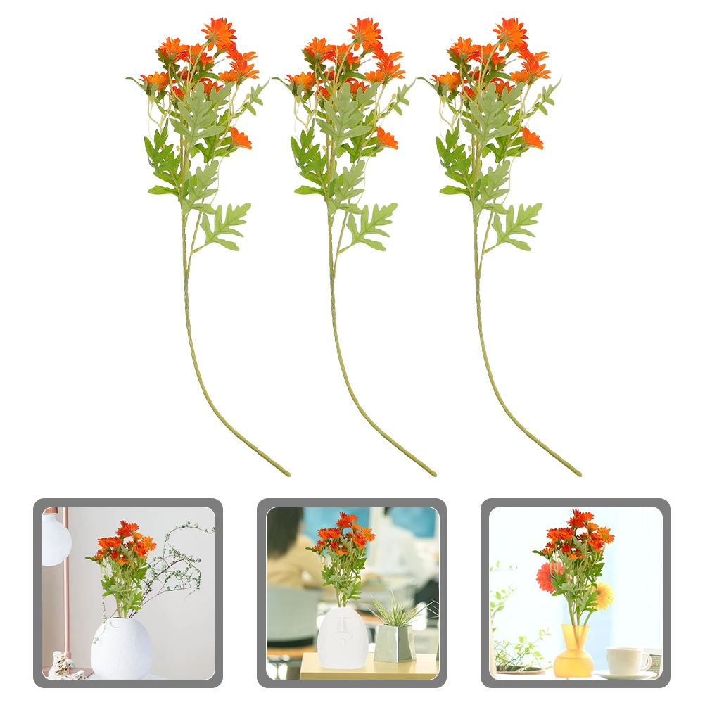 3pcs Artificial Chrysanthemum Flowers Silk Fake Decorative Props Craft Banquet Faux Home Party Bedroom Living Room
3pcs Artificial Chrysanthemum Flowers Silk Fake Decorative Props Craft Banquet Faux Home Party Bedroom Living Room