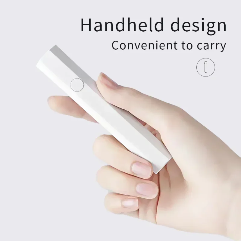Professional Uv Led Nail Light Mini Flashlight Mini Portable Usb Nail Dryer Machine Salon Quick Drying Home Light Therapy Tool
Professional Uv Led Nail Light Mini Flashlight Mini Portable Usb Nail Dryer Machine Salon Quick Drying Home Light Therapy Tool